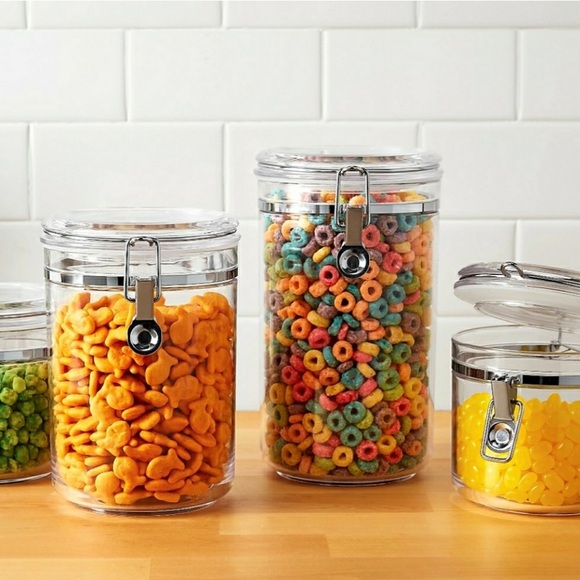 Mainstays Kitchen Mainstays Small Plastic Canister Poshmark